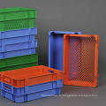 Récipient d&#39;insertion rétrofilé pour le transport de légumes des caisses en plastique couleur / logistique de la série Pantong
